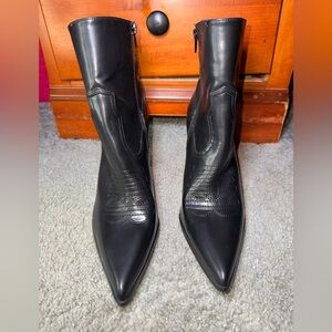 Fashion Nova Black Ankle Boots